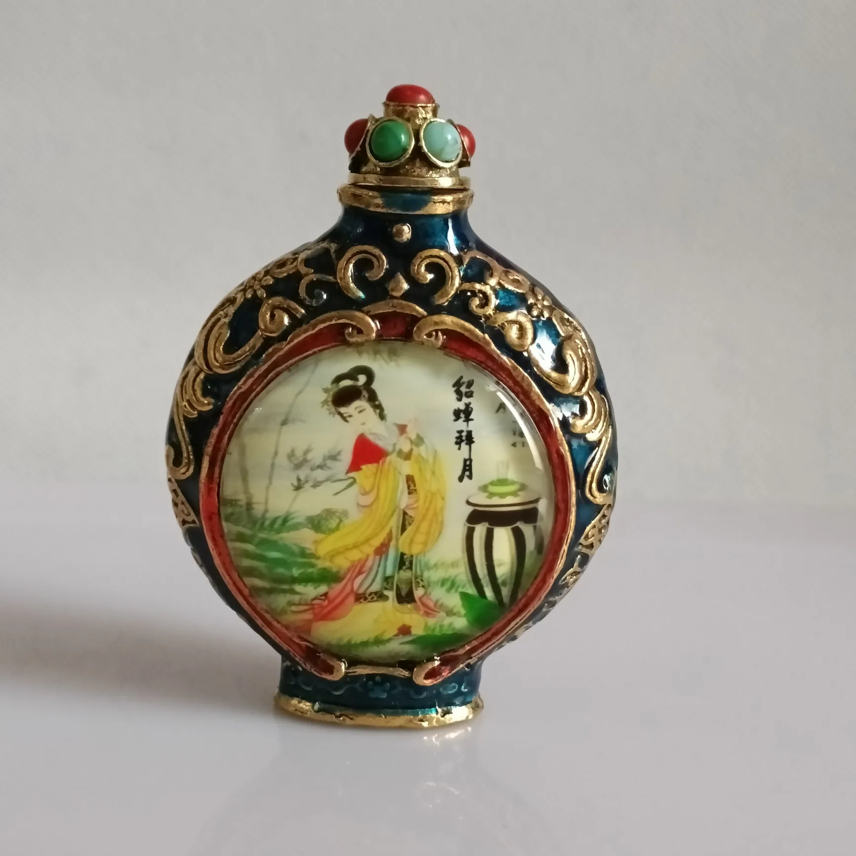 China Elaboration Statue Inlay Good Luck “Beautiful Woman”Bottle Metal Crafts Home Decoration#73
China Elaboration Statue Inlay Good Luck “Beautiful Woman”Bottle Metal Crafts Home Decoration#73