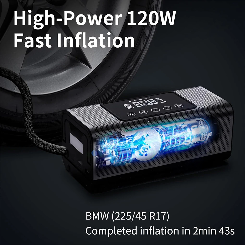 Pump With Wireless Tire Inflator Portable And Multifunctional Pump For Easy Inflation Durable
Pump With Wireless Tire Inflator Portable And Multifunctional Pump For Easy Inflation Durable