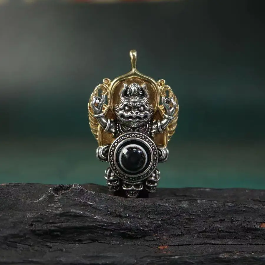 Tibetan Pure Copper Colorless Inlaid Eye Golden Winged Dapeng Necklace Pendant Pendant Accessories
Tibetan Pure Copper Colorless Inlaid Eye Golden Winged Dapeng Necklace Pendant Pendant Accessories