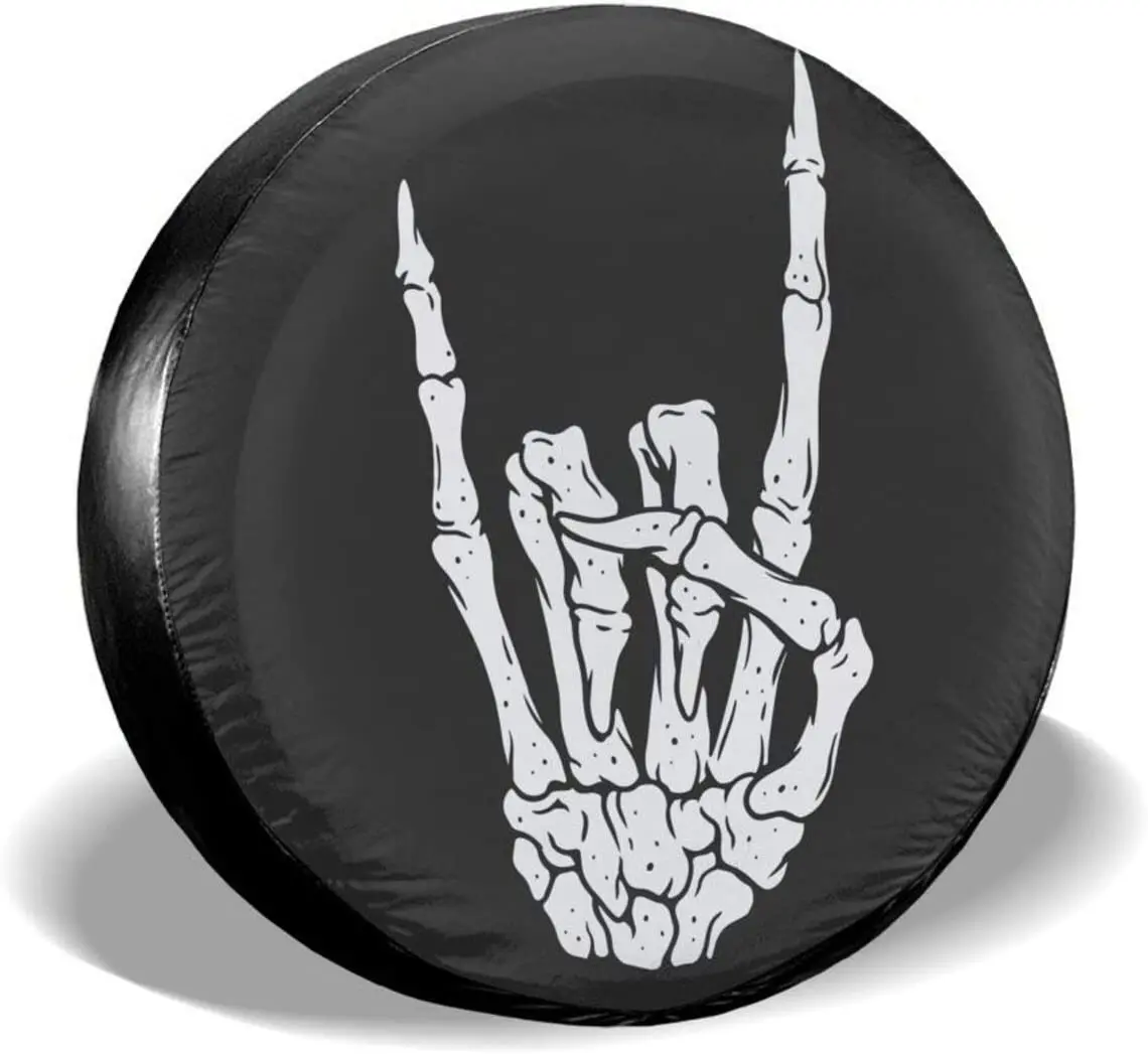 Delerain Skeleton Hand Spare Tire Covers for Car RV Trailer SUV Truck and Many Vehicle, Wheel Covers Sun Protector Waterproof,
Delerain Skeleton Hand Spare Tire Covers for Car RV Trailer SUV Truck and Many Vehicle, Wheel Covers Sun Protector Waterproof,