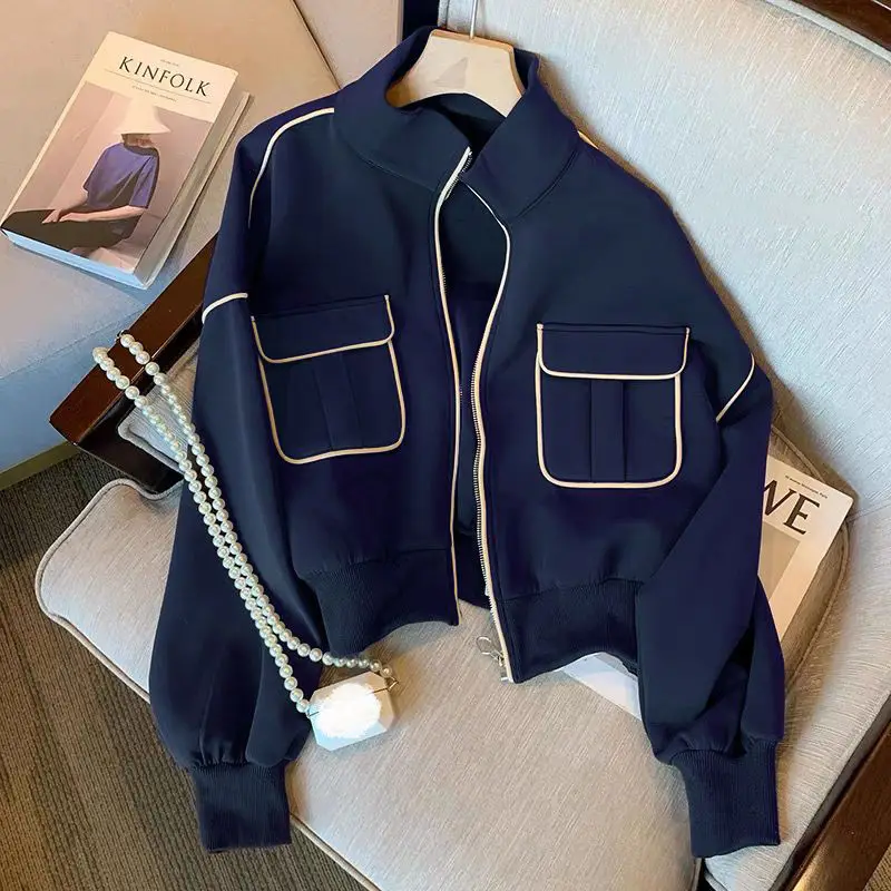 2024 Spring Autumn New Women's Cotton Jacket Short Contrasting Casual Sports Top Coat
2024 Spring Autumn New Women's Cotton Jacket Short Contrasting Casual Sports Top Coat