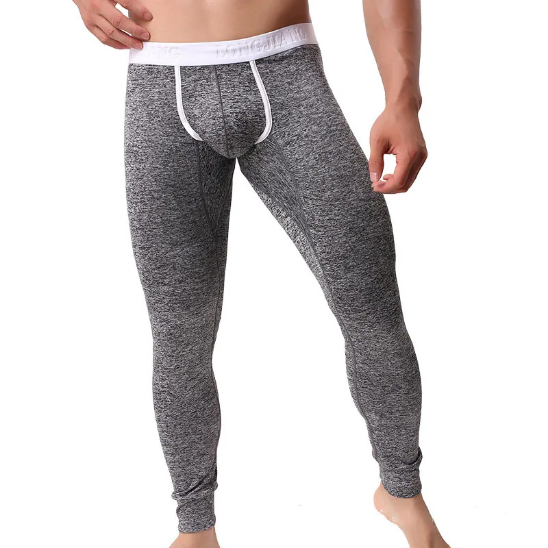 Men Autumn Long Johns Sexy Slim Warm Pants Soft Tight Leggings Breathable Elastic Underwear Winter Thermal Underwear Bottoms
Men Autumn Long Johns Sexy Slim Warm Pants Soft Tight Leggings Breathable Elastic Underwear Winter Thermal Underwear Bottoms