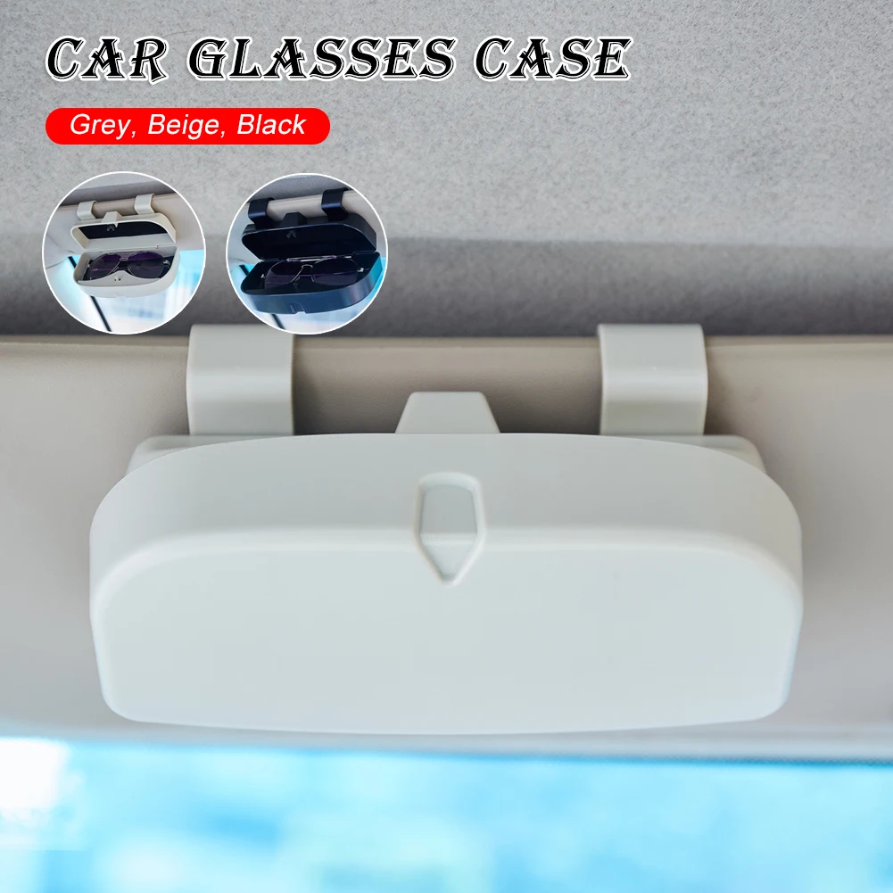 Universal Car Visor Glasses Holder Hook-On Sunglasses Holder for Sun Visor Sunshade Organizer Glasses Storage Box Accessories
Universal Car Visor Glasses Holder Hook-On Sunglasses Holder for Sun Visor Sunshade Organizer Glasses Storage Box Accessories