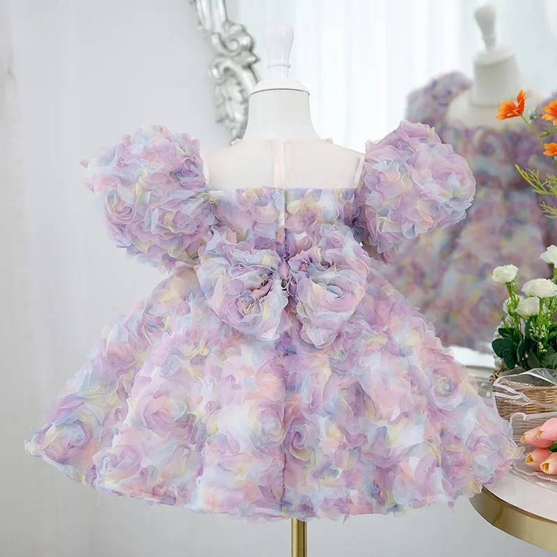 Violets Prom Pageant Dresses 2024 Luxury Evening Gowns for Flower Girls Birthday Party Children Princess Tulle Short Dress Kids
Violets Prom Pageant Dresses 2024 Luxury Evening Gowns for Flower Girls Birthday Party Children Princess Tulle Short Dress Kids