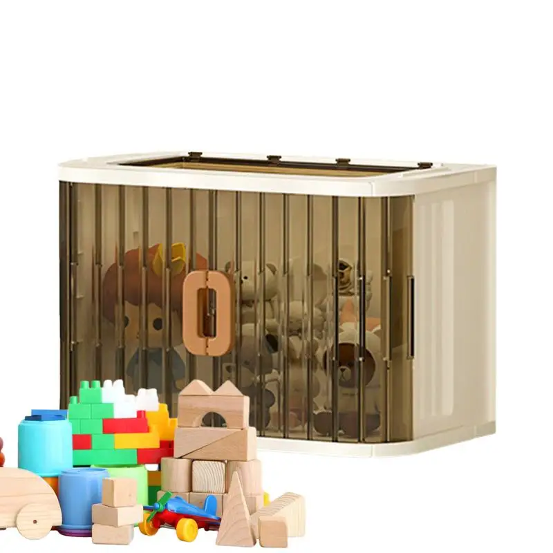 Foldable Storage Box Roll-up Door Design Collapsible Folding Storage Box Toy Storage Space Saving Box For Stuffs Toys Offices
Foldable Storage Box Roll-up Door Design Collapsible Folding Storage Box Toy Storage Space Saving Box For Stuffs Toys Offices