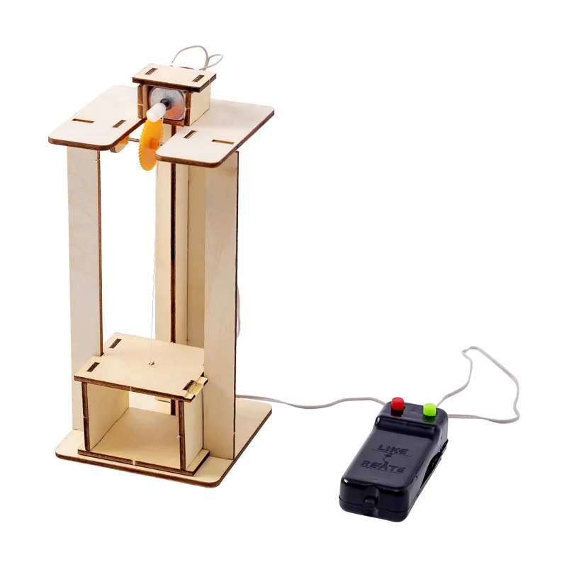 Teenager Wooden Elevator Function Principle DIY Assembled Electric Lift Toys For Children Science Experiment Teaching Experiment
Teenager Wooden Elevator Function Principle DIY Assembled Electric Lift Toys For Children Science Experiment Teaching Experiment
