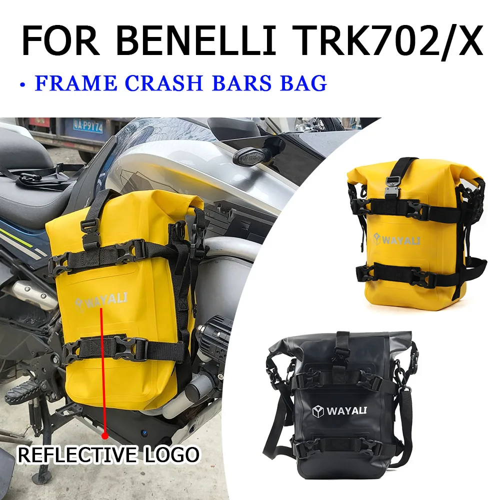 

FOR Benelli TRK 702X 702 X TRK702X TRK702 X 2023 Motorcycle Accessories Frame Crash Bars Bag Waterproof Repair Tool Travel Bag