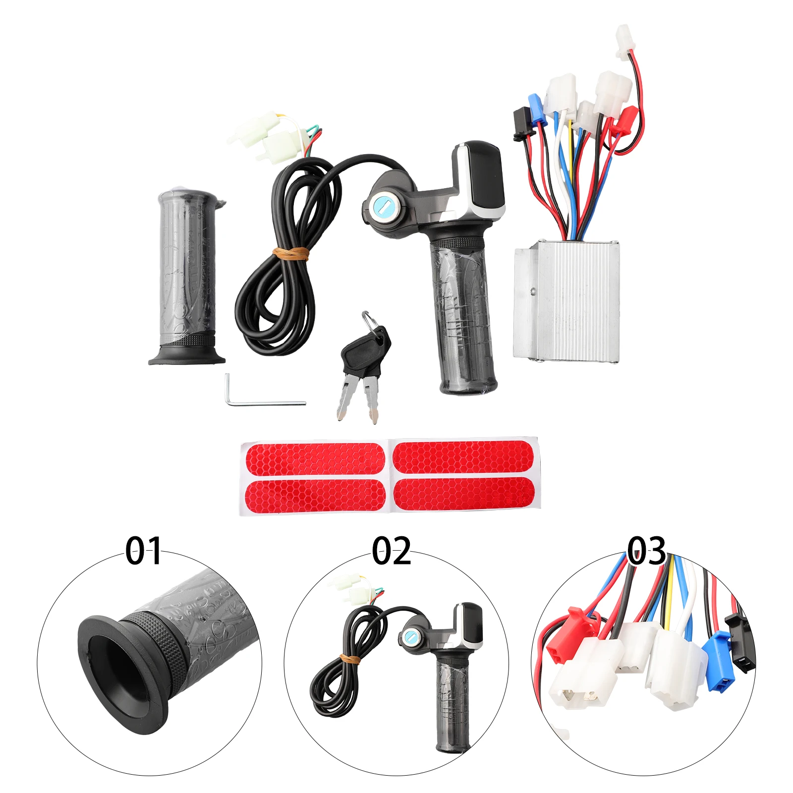For Electric Scooter EBike Controller&Throttle Grip Controller Steel 1pc 250W-1000W About 500g Black+Silver New
For Electric Scooter EBike Controller&Throttle Grip Controller Steel 1pc 250W-1000W About 500g Black+Silver New