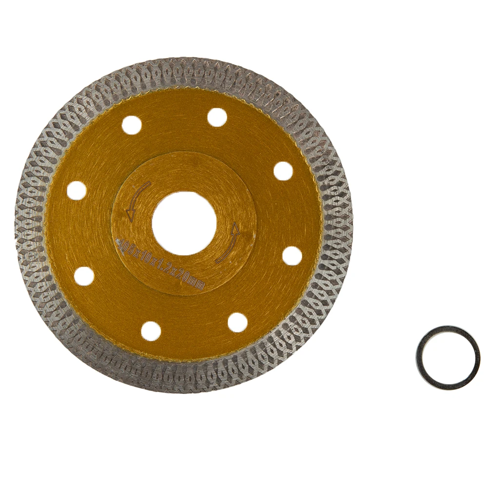 4/4.5/5 Inch Porcelain Tile Turbo Diamond Dry/wet Cutting Saw Blade Ultra-thin 105mm/115mm/125mm Cutting Disc Grinder Wheel
4/4.5/5 Inch Porcelain Tile Turbo Diamond Dry/wet Cutting Saw Blade Ultra-thin 105mm/115mm/125mm Cutting Disc Grinder Wheel
