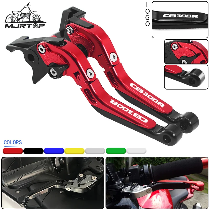 

For Honda CB300R CB 300R 2018-2021 Motorcycle Brake Clutch Levers CNC Adjustable Fold Extendable Clutch Brake Lever Handle Grips