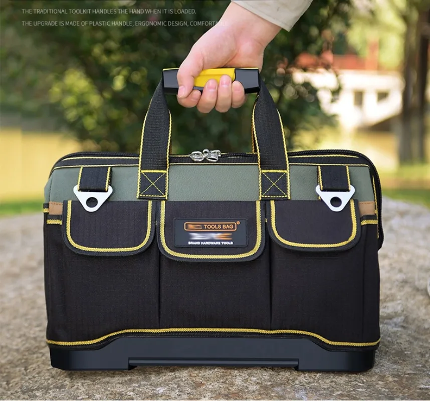 

Electrician Bag Tool Organizers Portable Multi Pocket Waterproof Tool Kit Function Tool Bag 1680D Oxford Cloth Bag tool bags