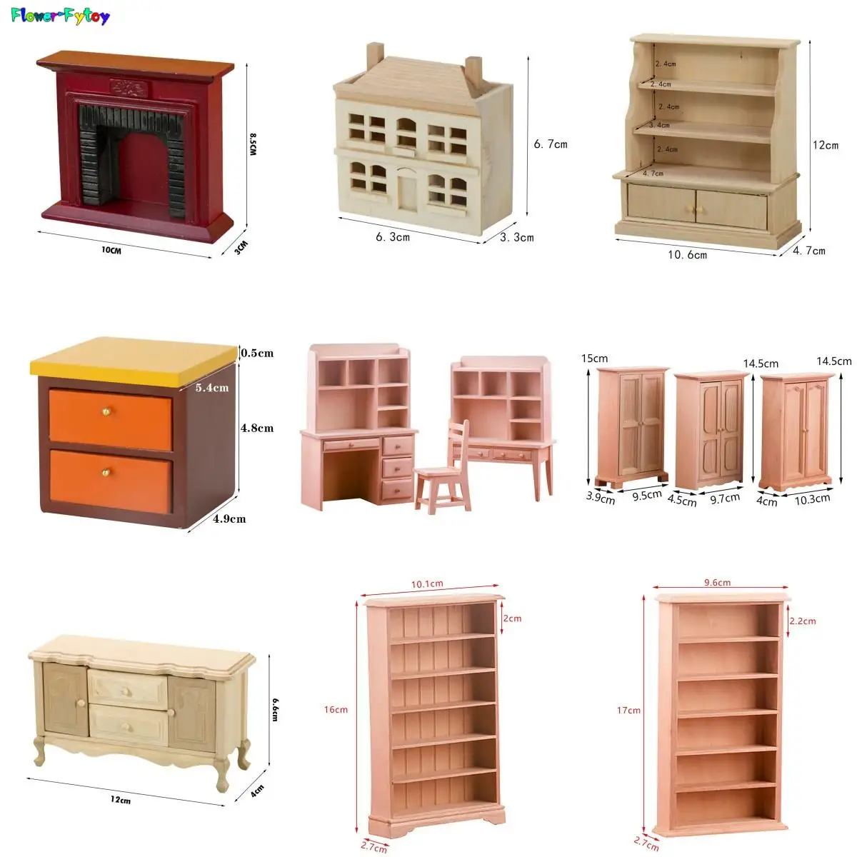 1:12 Dollhouse Miniature Wooden Cabinet Doll House Handcrafted Bedside Table Furniture Model Decor Mini Cabinet
1:12 Dollhouse Miniature Wooden Cabinet Doll House Handcrafted Bedside Table Furniture Model Decor Mini Cabinet