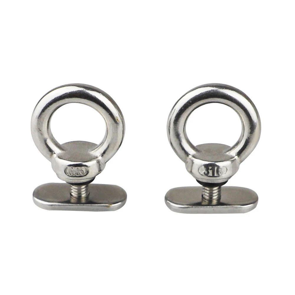 Upgrade Your Watercraft 4pc Kayak Track Mount Tie Down Eyelet for Bungee, Enhance the Efficiency of Your Kayaking Setup
Upgrade Your Watercraft 4pc Kayak Track Mount Tie Down Eyelet for Bungee, Enhance the Efficiency of Your Kayaking Setup