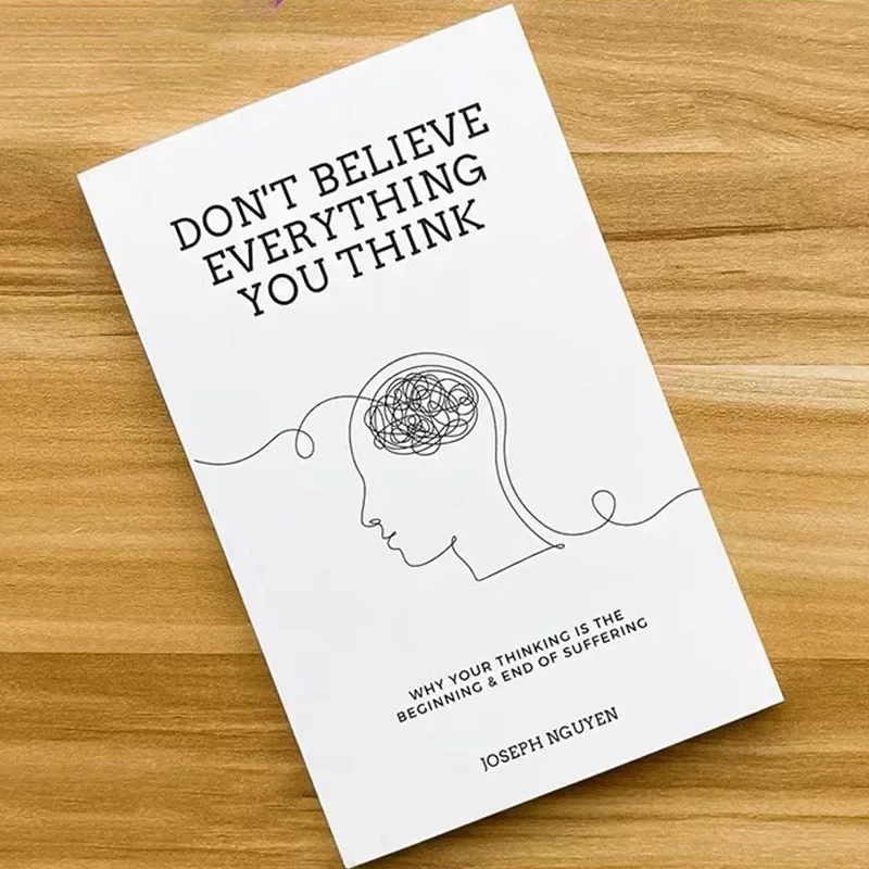 

Don't Believe Everything You Think by Joseph Nguyen Why Your Thinking Is The Beginning & End Of Suffering Paperback English Book