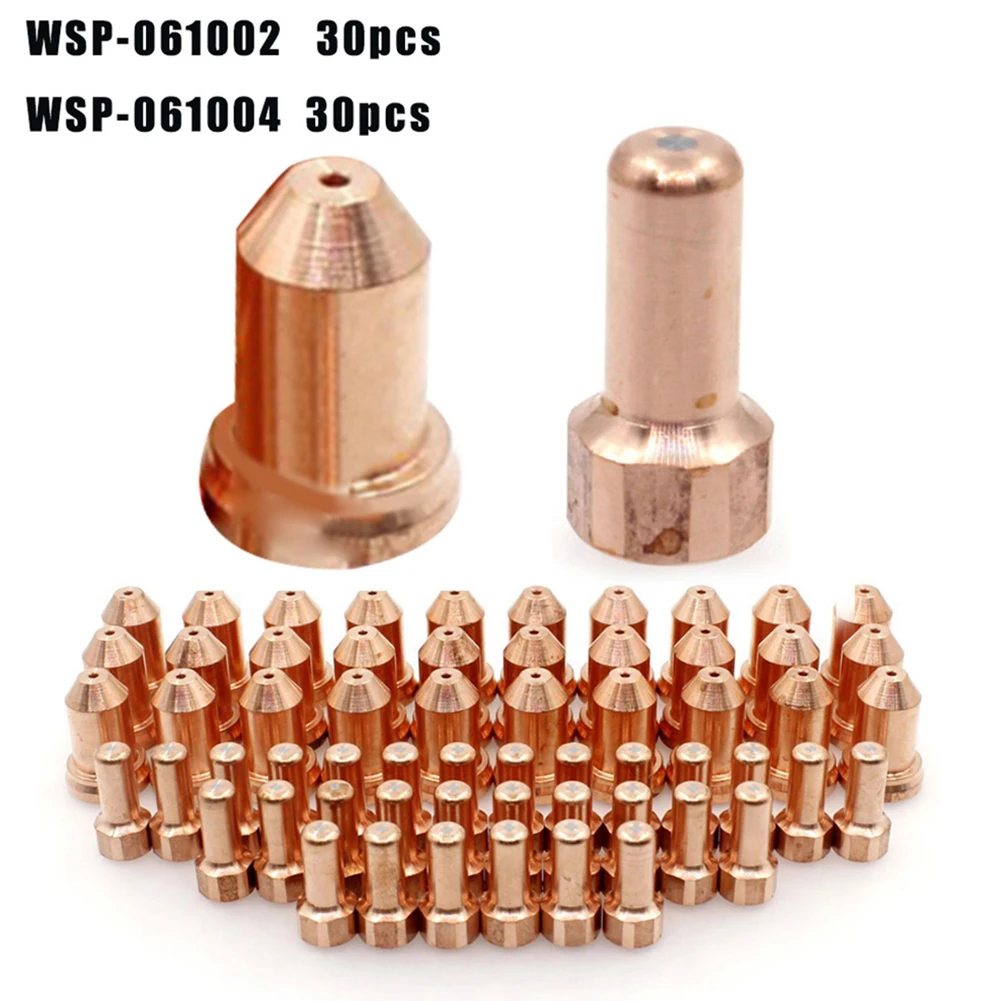 60pcs Plasma Torch Electrode Nozzle 1.0mm Tip PT-80 PT80 IPT-80 52558 51311.10 WSP-061002 WSP-061004 Welding Soldering Nozzles
60pcs Plasma Torch Electrode Nozzle 1.0mm Tip PT-80 PT80 IPT-80 52558 51311.10 WSP-061002 WSP-061004 Welding Soldering Nozzles