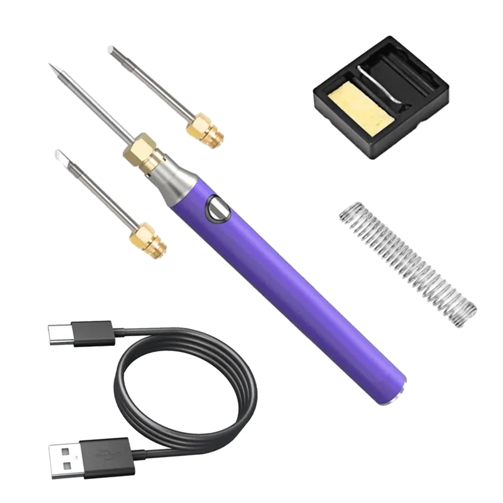 Wireless Soldering Iron Adjustable Temperature Ceramic Core Heating Portable Home Welding Solder Repair Tools
Wireless Soldering Iron Adjustable Temperature Ceramic Core Heating Portable Home Welding Solder Repair Tools