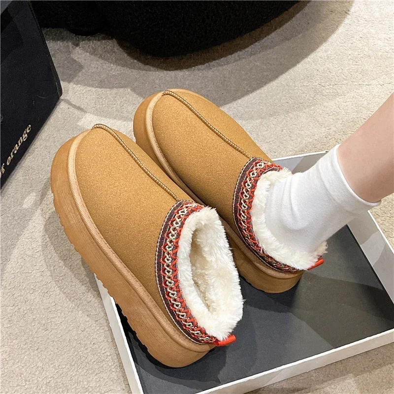 2023 Winter New Fashion Colored Round Toe Thick Sole Outerwear Women Cotton Slippers Comfortable and Warm Women's Boots
2023 Winter New Fashion Colored Round Toe Thick Sole Outerwear Women Cotton Slippers Comfortable and Warm Women's Boots