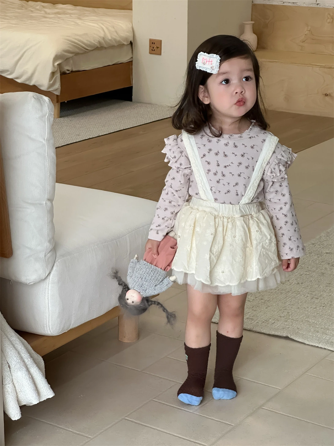 2025 Autumn New Baby Girl Long Sleeve Floral Bottoming Shirts Infant Toddler Cotton T Shirts Cute Girls Sweet Princess Tops 12 S429582f2ecff4ef5841e421000eaf0018