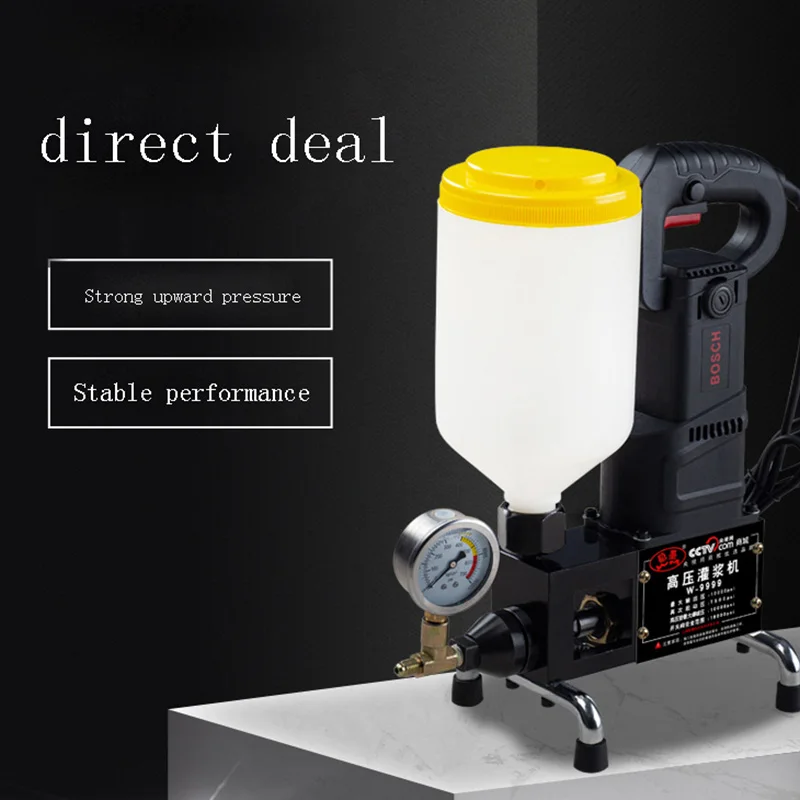 Водонепроницаемая заземляющая машина высокого давления, Инжекционный насос для эпоксидной/полиуретановой пены, машина для ремонта и подключения трещин
Водонепроницаемая заземляющая машина высокого давления, Инжекционный насос для эпоксидной/полиуретановой пены, машина для ремонта и подключения трещин