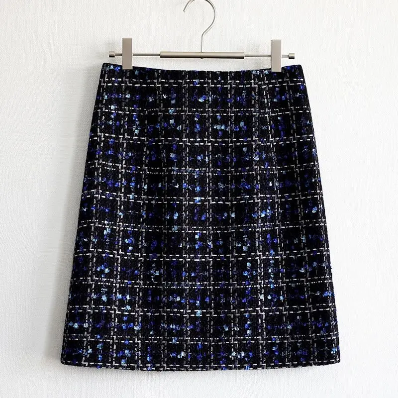 Women 2024 Women Autumn Winter New Small Fragrance Tweed Skirt Female Fashion High Waist Ladies Slim A-line Mini Skirts O776
Women 2024 Women Autumn Winter New Small Fragrance Tweed Skirt Female Fashion High Waist Ladies Slim A-line Mini Skirts O776
