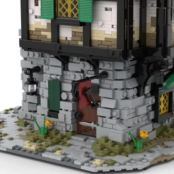 Creative Medieval Blacksmith Shop Building Blocks European City Street View Store MOC Model Bricks Toys Gift for Adults and Kids Creative Medieval Blacksmith Shop Building Blocks European City Street View Store MOC Model Bricks Toys Gift for Adults and Kids