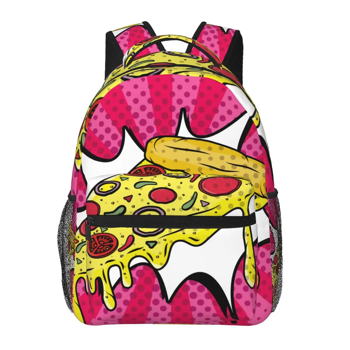 Women Men Backpack Italian Pizza Pop Art Travel Female Bag Male Laptop Backpack Book Bag
Women Men Backpack Italian Pizza Pop Art Travel Female Bag Male Laptop Backpack Book Bag