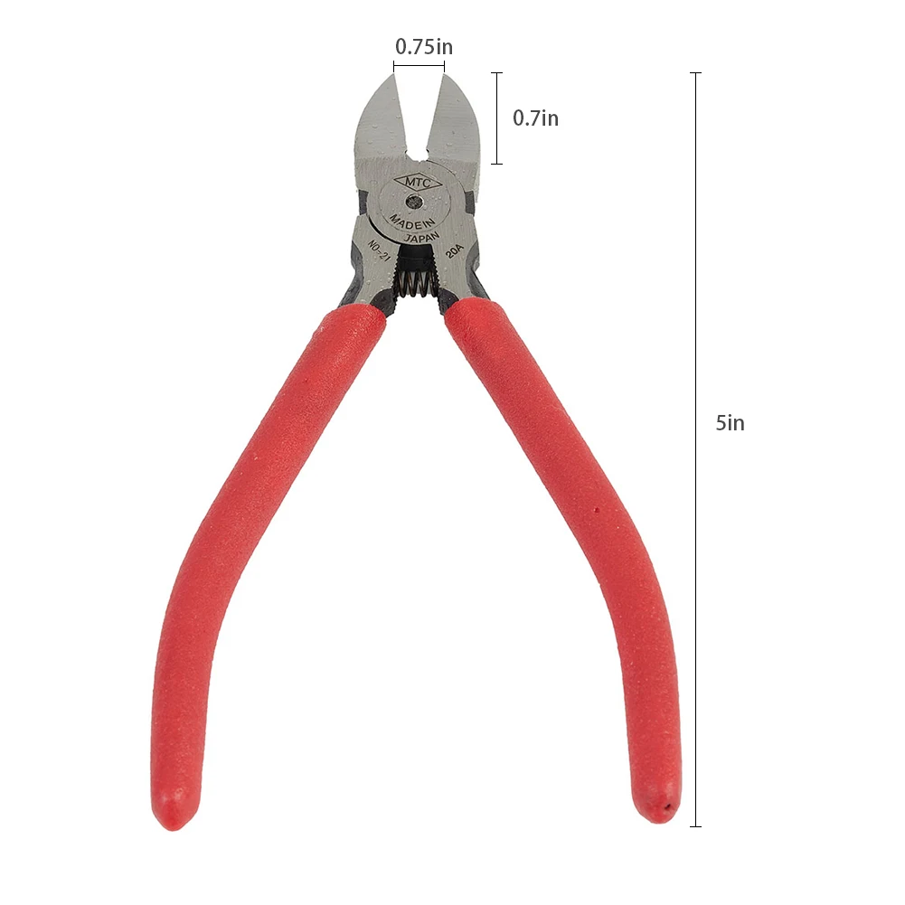 Wire Cutter Pliers Cutting Nipper High Strength Jewelers Carbon Steel Crafters For Students Hand Tool High strength
Wire Cutter Pliers Cutting Nipper High Strength Jewelers Carbon Steel Crafters For Students Hand Tool High strength