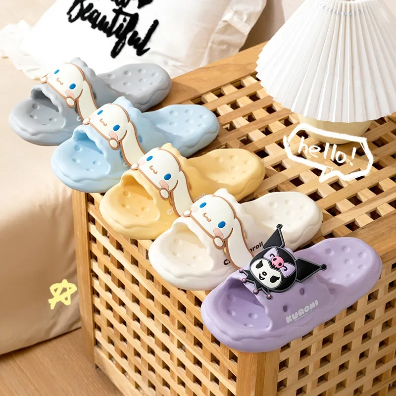 Sanrio 2024 new cartoon summer kulomi yugui dog thick bottom slippers Anti-slip indoor Hot selling in stock Home Loose Slippers
Sanrio 2024 new cartoon summer kulomi yugui dog thick bottom slippers Anti-slip indoor Hot selling in stock Home Loose Slippers