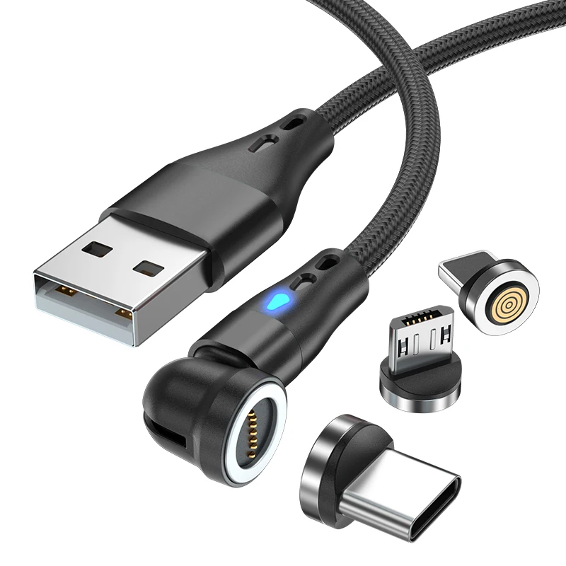 7 Pin 540 Rotate Brand New 3 In 1 Fast Charging Data Transmission Magnetic Cables USB Wholesale Micro Type-C Phone Accessories
7 Pin 540 Rotate Brand New 3 In 1 Fast Charging Data Transmission Magnetic Cables USB Wholesale Micro Type-C Phone Accessories