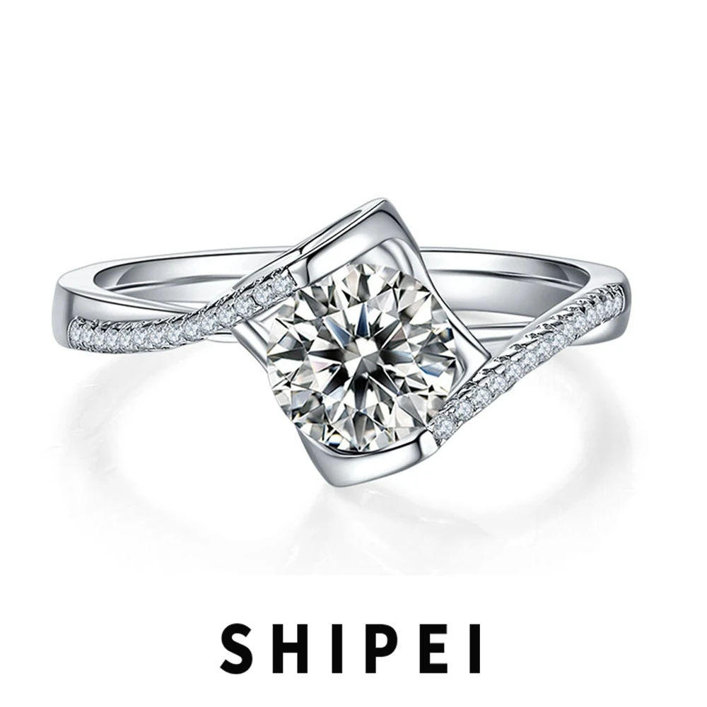 SHIPEI 6.5MM D Moissanite Diamond Gemstone Eternity Ring Fine Jewelry Engagement Luxury 925 Sterling Silver Anniversary Gift
SHIPEI 6.5MM D Moissanite Diamond Gemstone Eternity Ring Fine Jewelry Engagement Luxury 925 Sterling Silver Anniversary Gift