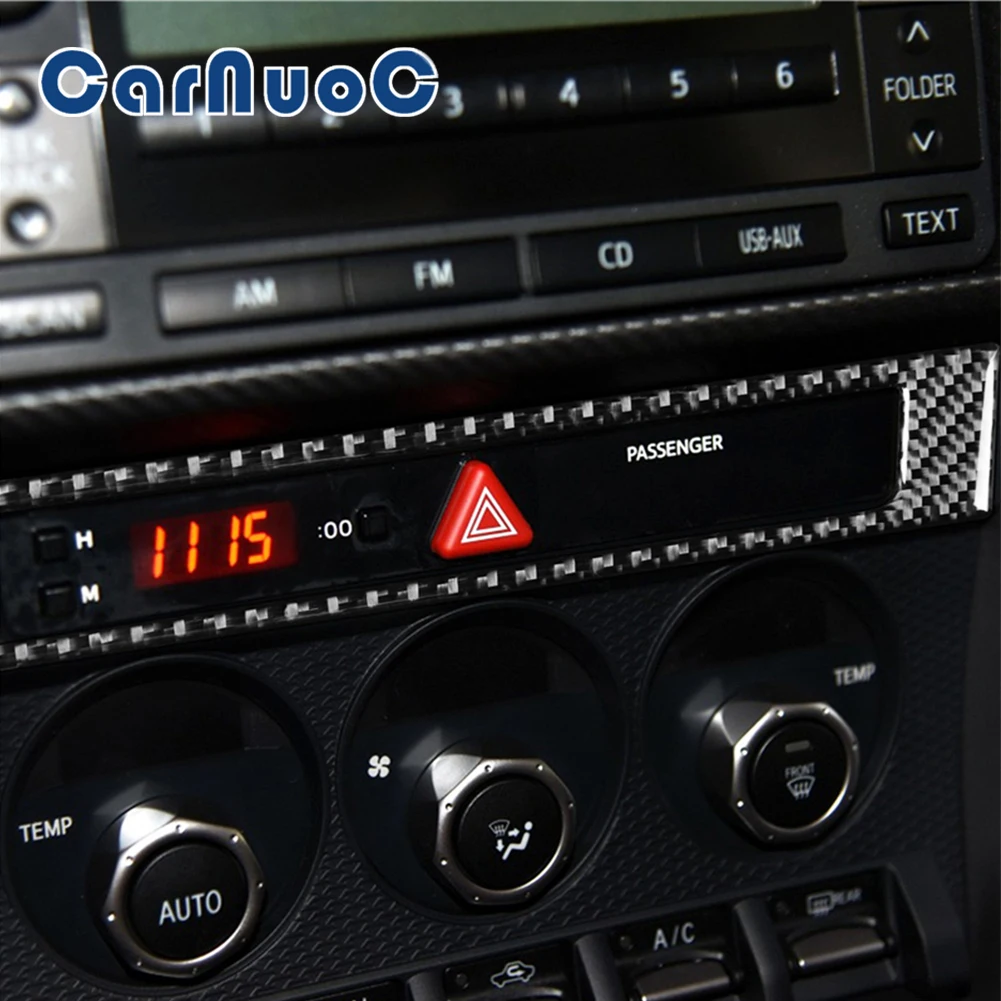 Carbon Fiber Stickers Emergency Light Decorative Cover Trim For Toyota 86 Subaru BRZ 2017 2018 2019 Car Interior Accessories
Carbon Fiber Stickers Emergency Light Decorative Cover Trim For Toyota 86 Subaru BRZ 2017 2018 2019 Car Interior Accessories