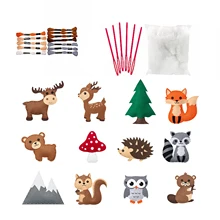 Sewing Kit for Kids Felt Animal Educational Beginners Sewing Set DIY Craft Sewing Kit Jungle Animals Sewing Kit for Children
Sewing Kit for Kids Felt Animal Educational Beginners Sewing Set DIY Craft Sewing Kit Jungle Animals Sewing Kit for Children