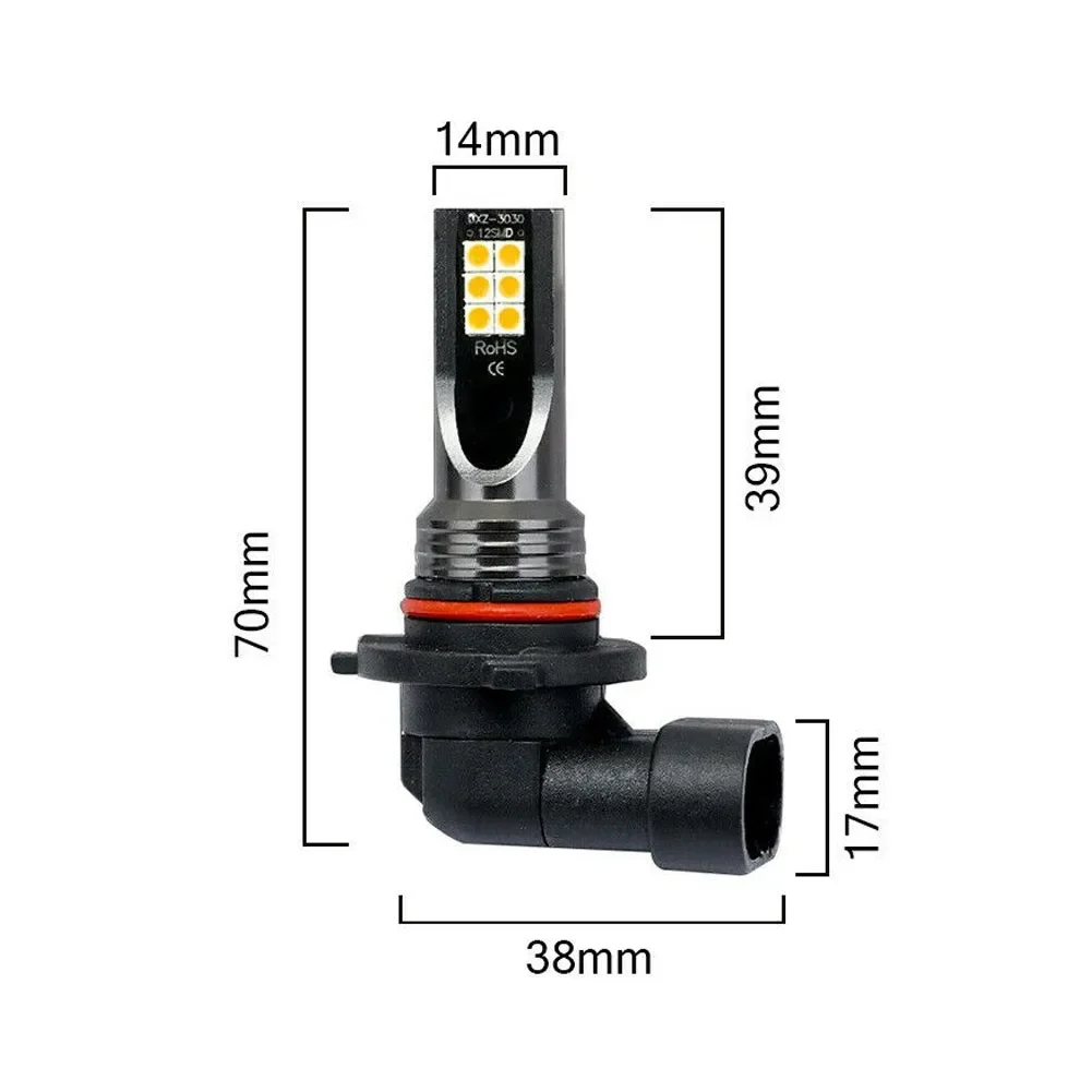 2X HB4 LED Canbus 9006 Led Headlights Mini 108W 10000LM Car Fog Light Bulbs Automobiles Auto Lamp 3000K Golden Yellow Waterproof
2X HB4 LED Canbus 9006 Led Headlights Mini 108W 10000LM Car Fog Light Bulbs Automobiles Auto Lamp 3000K Golden Yellow Waterproof