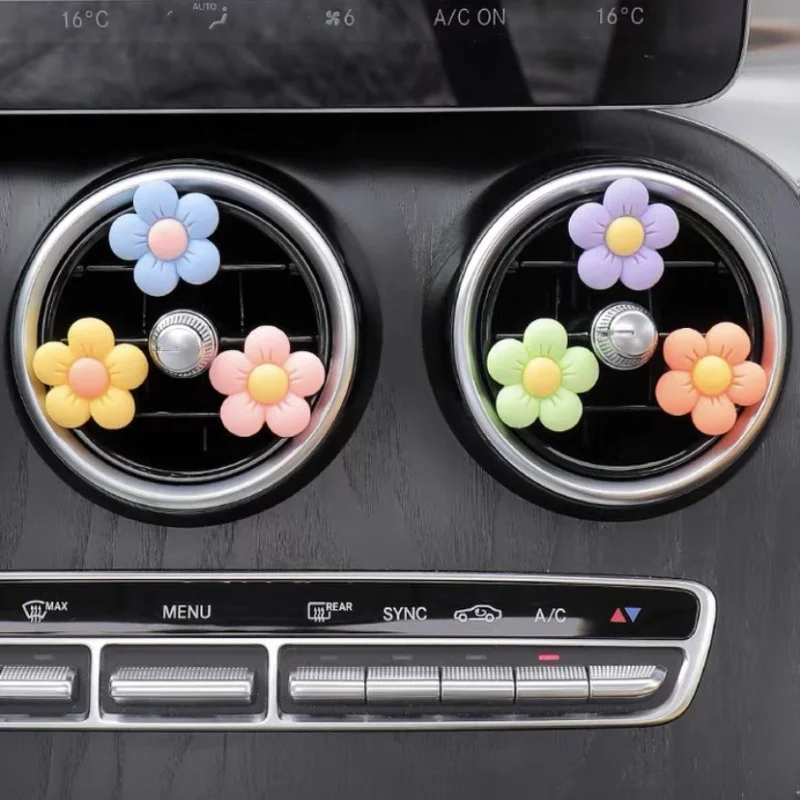 3pcs Colorful Cute Flower Car Air Conditioner Outlet Perfume Fragrance Clip Car Decor Pendant Ornaments Car Interior Accessories
3pcs Colorful Cute Flower Car Air Conditioner Outlet Perfume Fragrance Clip Car Decor Pendant Ornaments Car Interior Accessories