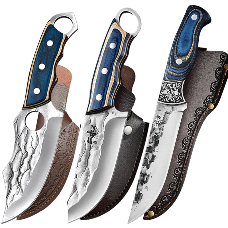 Meat Cleaver Forged Boning Knife Butcher Knife Stainless Steel Kitchen Knife Fruit Knife Sharp Cooking Knife
Meat Cleaver Forged Boning Knife Butcher Knife Stainless Steel Kitchen Knife Fruit Knife Sharp Cooking Knife