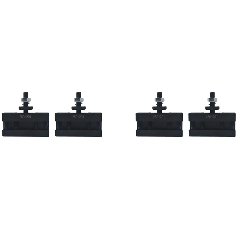 4Pcs 250-201 Quick Change Tool Holder Turning And Facing Tool Holder For Lathe Cutter Cutting Tool Bits
4Pcs 250-201 Quick Change Tool Holder Turning And Facing Tool Holder For Lathe Cutter Cutting Tool Bits