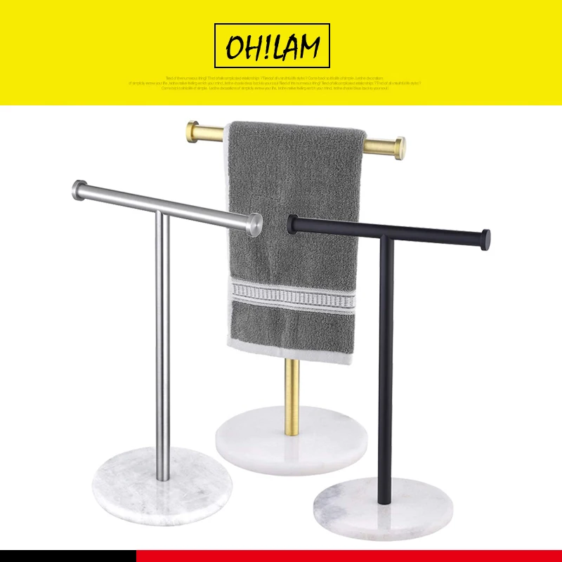 Hand Towel Rack Marble Base Hand Towel Holder Stand for Bathroom Vanity Countertop SUS 304 Stainless Steel Brushed Finish
Hand Towel Rack Marble Base Hand Towel Holder Stand for Bathroom Vanity Countertop SUS 304 Stainless Steel Brushed Finish