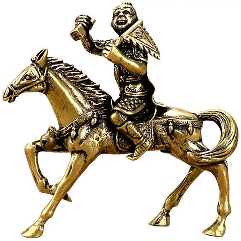 Crafts Housewarming Gift Brass Ornament Monkey Home Decorationss Riding Figurine
Crafts Housewarming Gift Brass Ornament Monkey Home Decorationss Riding Figurine