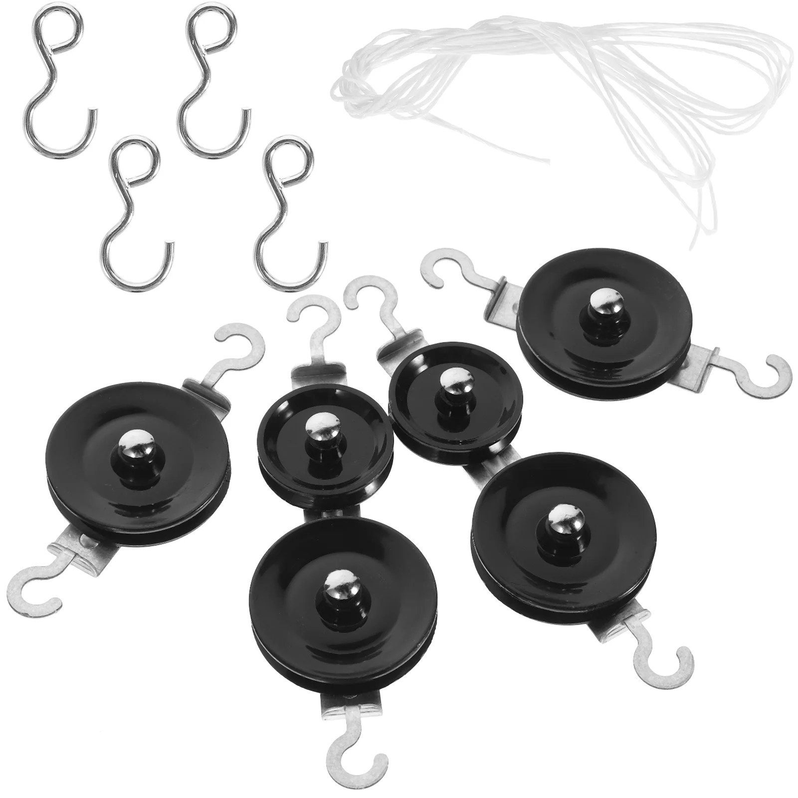 Pulley Experimental Equipment Hooks Teaching Tool Mechanic Aids Iron Double Single Child Student
Pulley Experimental Equipment Hooks Teaching Tool Mechanic Aids Iron Double Single Child Student