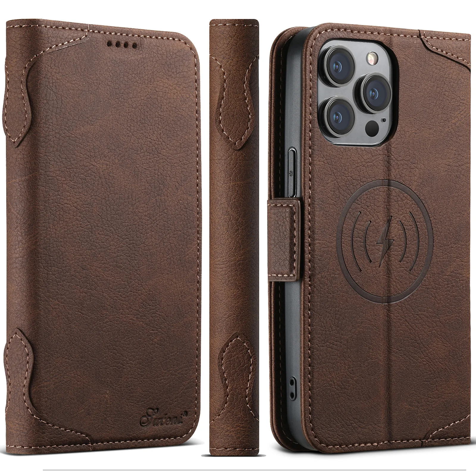 Классический чехол-книжка из натуральной кожи для Iphone 15 14 Plus 13 12 Pro Max
Классический чехол-книжка из натуральной кожи для Iphone 15 14 Plus 13 12 Pro Max