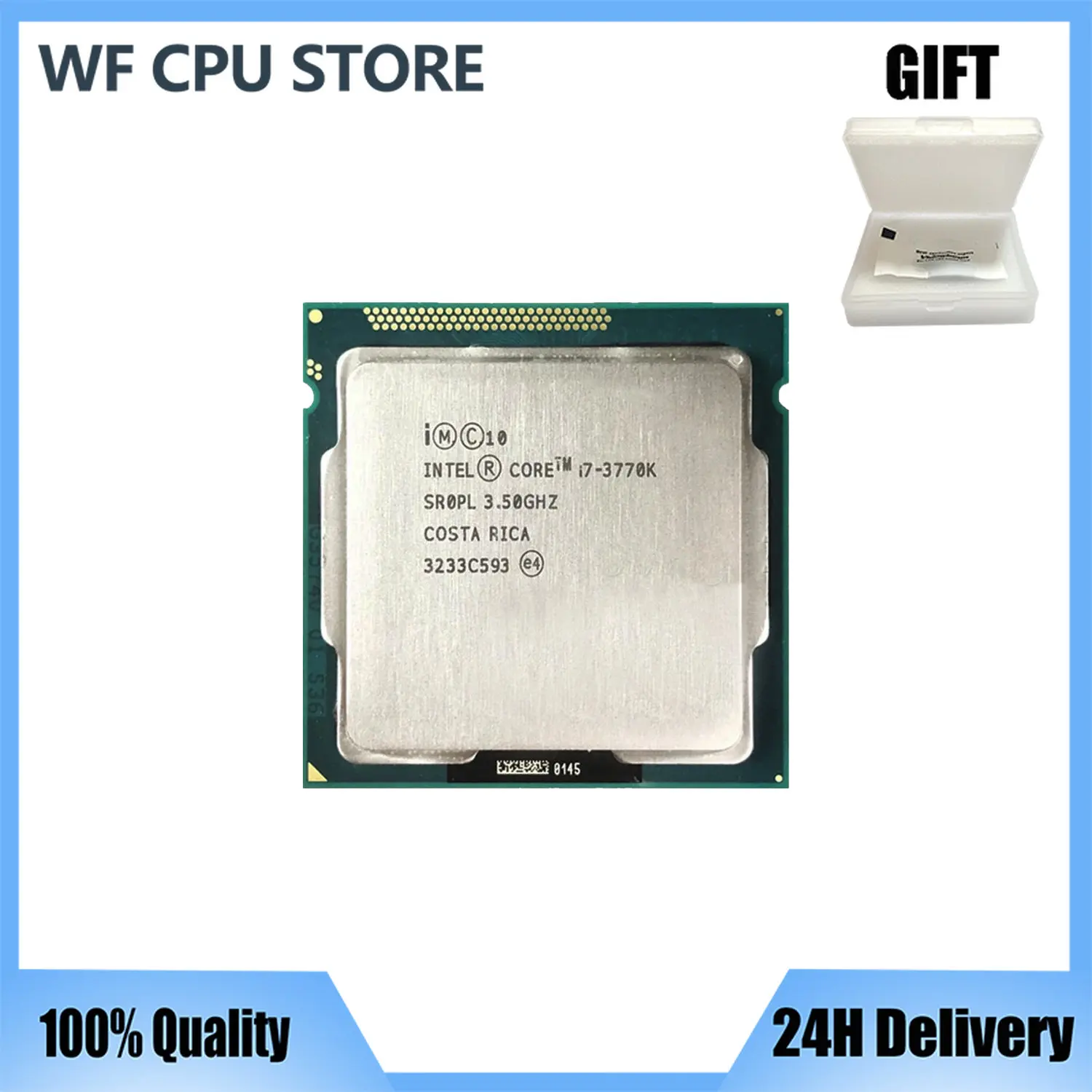 

Intel Core i7-3770K i7 3770K 3.5 GHz Quad-Core CPU Processor 8M 77W LGA 1155