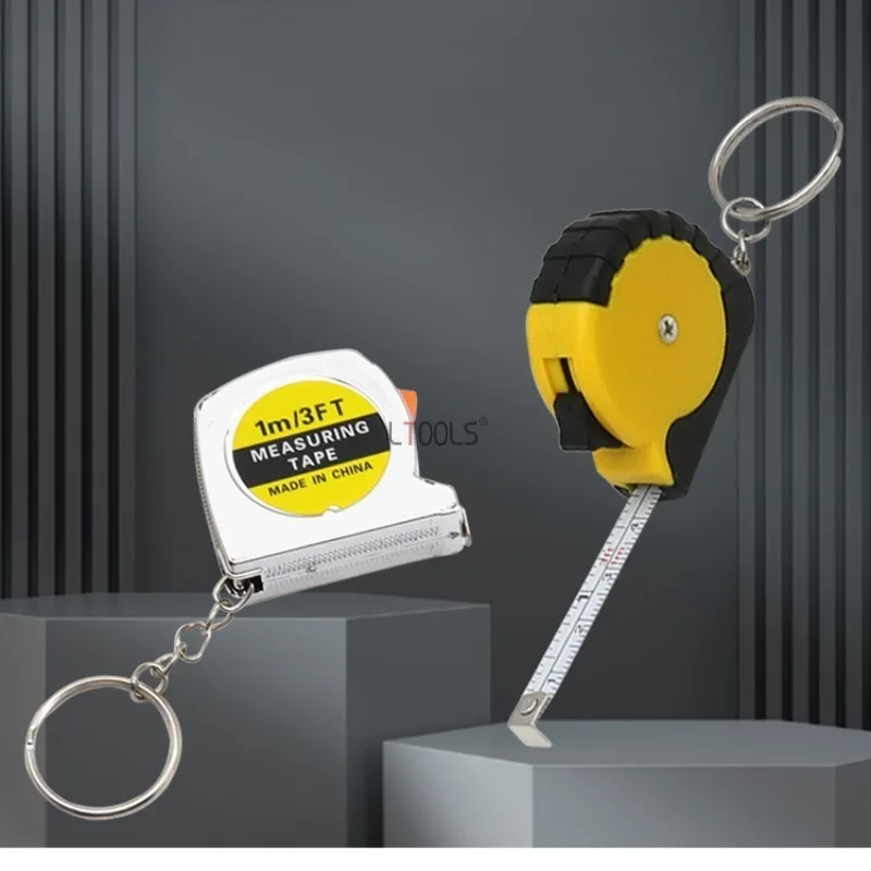 Double Scale Mini Mild Steel Tape Measure Metric System English System Portable Automatic Rebound Keychain Steel Tape Measure
Double Scale Mini Mild Steel Tape Measure Metric System English System Portable Automatic Rebound Keychain Steel Tape Measure