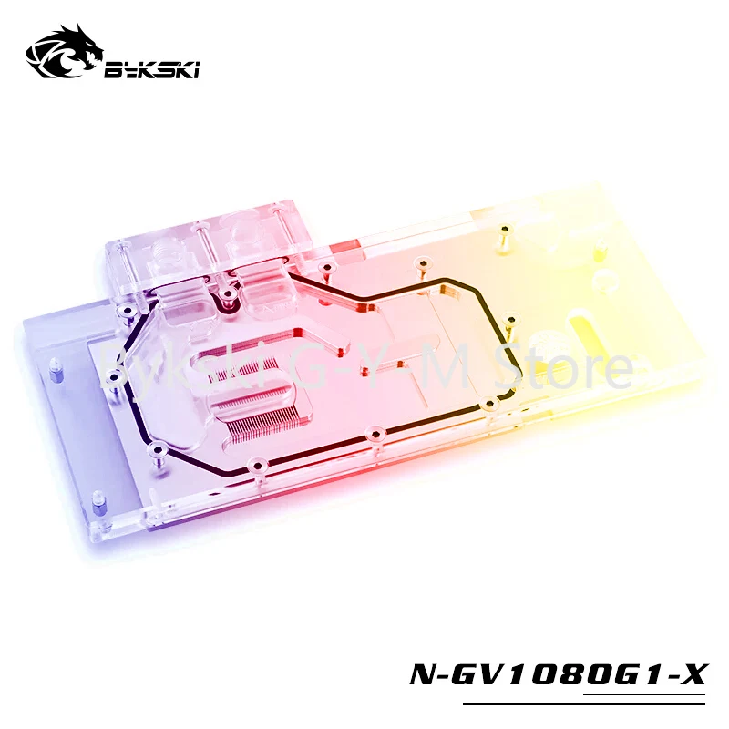 Блок охлаждения Bykski VGA для GIGABYTE GTX1080/1070-G1-GAMING rev1.0/GV-N1080WF2 1,0, охладитель VGA
Блок охлаждения Bykski VGA для GIGABYTE GTX1080/1070-G1-GAMING rev1.0/GV-N1080WF2 1,0, охладитель VGA