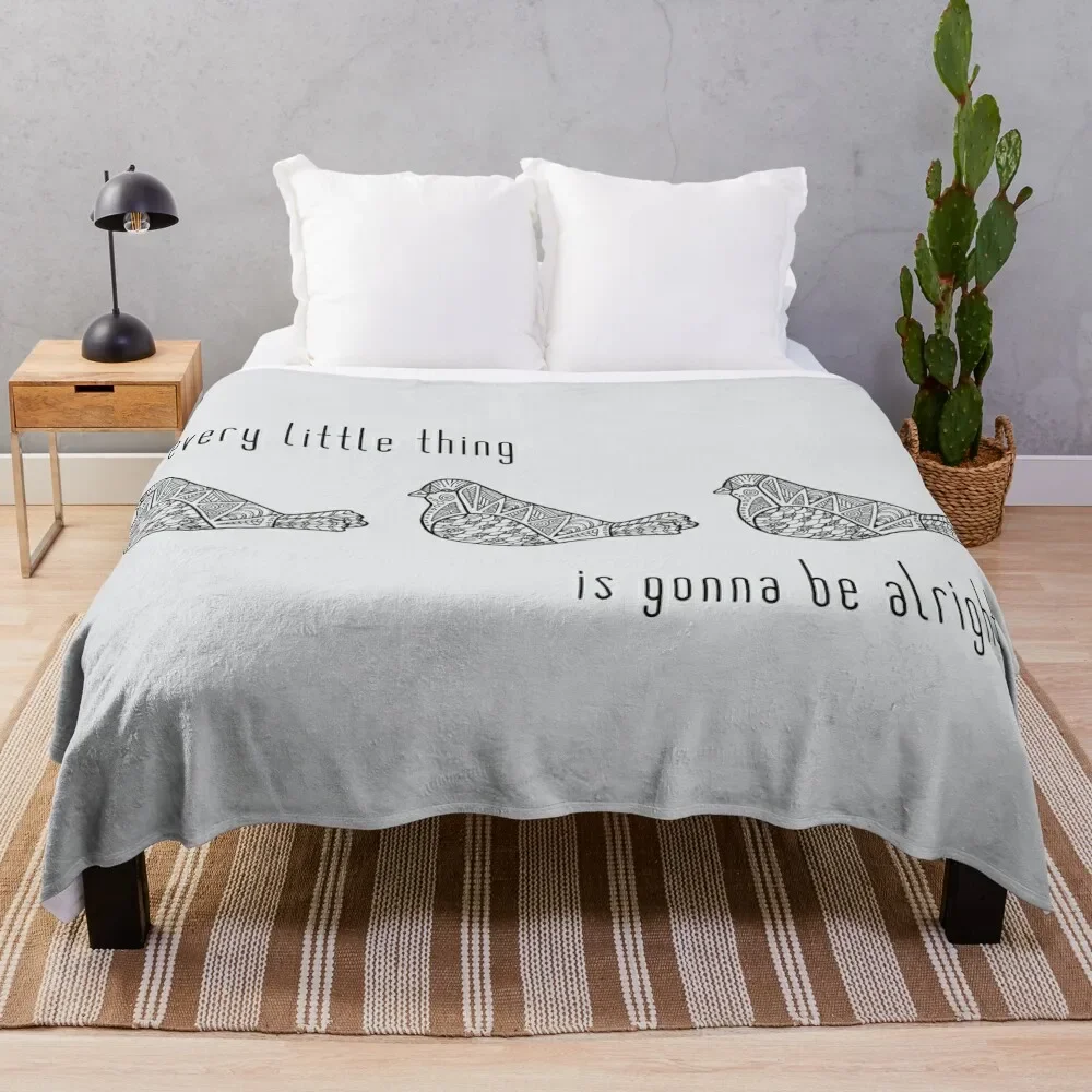 Три Маленькие Птицы: черно-серое одеяло, свободные одеяла и одиночные модные одеяла для дивана
Три Маленькие Птицы: черно-серое одеяло, свободные одеяла и одиночные модные одеяла для дивана