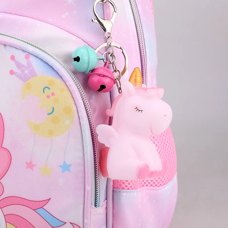 Unicorn Pink Rainbow Schoolbag For Girls Unicorn Pink Rainbow Schoolbag For Girls