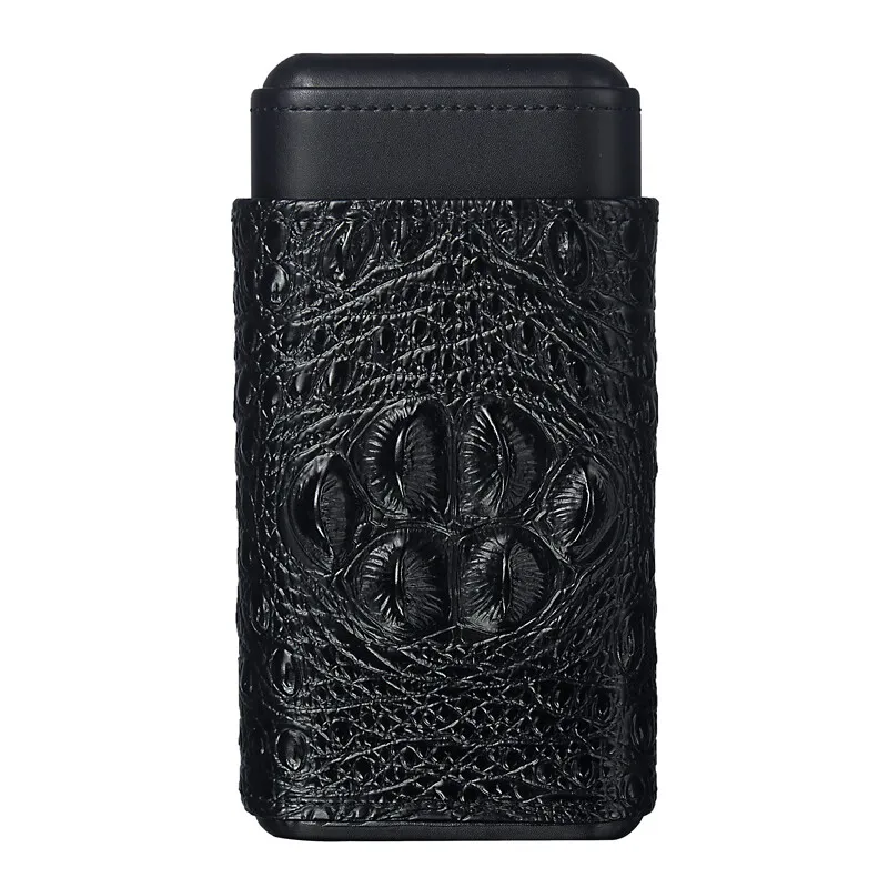 LUBINSKI Cedar Wood Lined Cigar Moisturizing Leather Case Crocodile Cigar Leather Case Portable Black Cigar Moisturizing Case
LUBINSKI Cedar Wood Lined Cigar Moisturizing Leather Case Crocodile Cigar Leather Case Portable Black Cigar Moisturizing Case