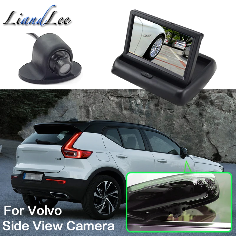 

For Volvo XC40 S40 S40L Parking Optima assist Camera Image Car Night Vision HD Front Side Rear View CAM Right Blind Spot Camera