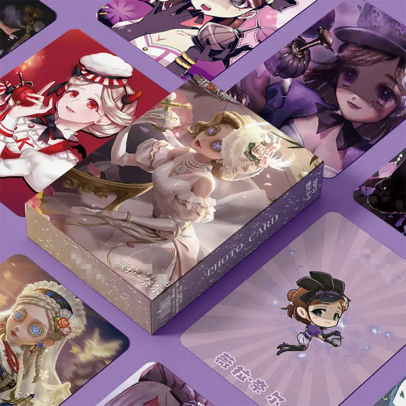 55PCS Anime Identity Ⅴ Vera Nair Decor Laser Lomo Card Photocard HD Small Album Photo Cards For Fans Collection Postcard
55PCS Anime Identity Ⅴ Vera Nair Decor Laser Lomo Card Photocard HD Small Album Photo Cards For Fans Collection Postcard
