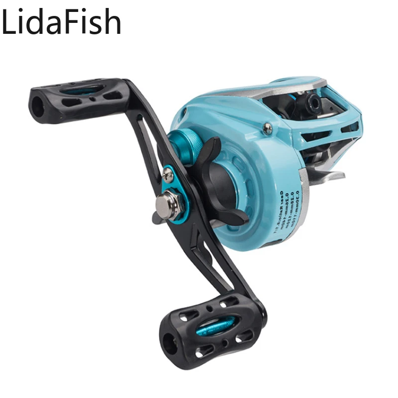 Lidafish New Baitcasting Reel 8KG Max Drag 8.1:1 High Speed Fishing Reels Magnetic Brake System Freshwater Fishing Wheel Pesca
Lidafish New Baitcasting Reel 8KG Max Drag 8.1:1 High Speed Fishing Reels Magnetic Brake System Freshwater Fishing Wheel Pesca