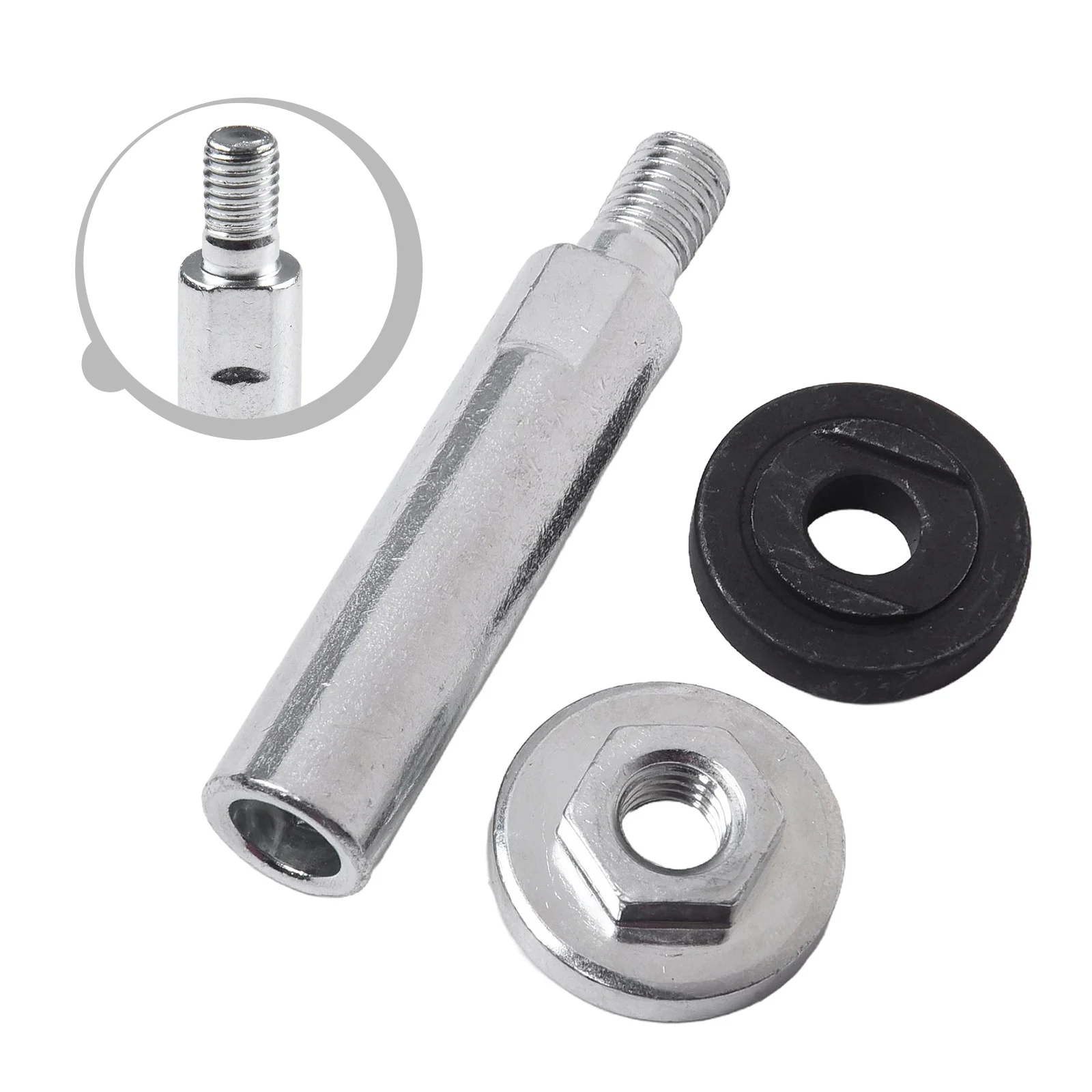 1set Angle Grinder Extension Rod Multi-function Extension Rod Connect Type 100 Polish 8*2*2cm Power Tools Accessories
1set Angle Grinder Extension Rod Multi-function Extension Rod Connect Type 100 Polish 8*2*2cm Power Tools Accessories